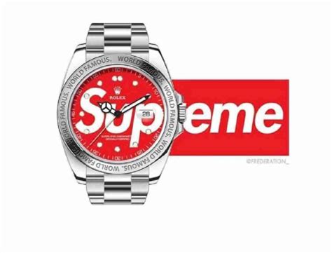 rolex and supreme collab|supreme x rolex oyster.